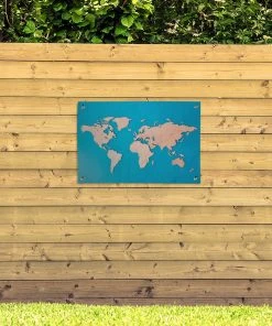 MuchoWow Outdoor-Poster 90x60 Weltkarte - -Gartenaccessoires Verkäufe 2022 2d9c85d13f954096943e89a34fb0eef8