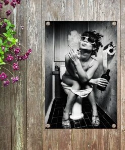 MuchoWow Outdoor-Poster 60x90 Frau - Rauchen - -Gartenaccessoires Verkäufe 2022 2e6b44badd7b4fba9efb7e968c79614a