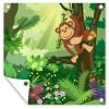MuchoWow Outdoor-Poster 50x50 Illustration -