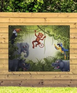 MuchoWow Outdoor-Poster 160x120 Illustration - -Gartenaccessoires Verkäufe 2022 2f0afd0be7ec424ab218a45a2aca64a4