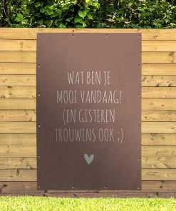 MuchoWow Outdoor-Poster 120x180 Wie schön du -Gartenaccessoires Verkäufe 2022 2ff24c0ceb1f499f957aaf5a18c9beec