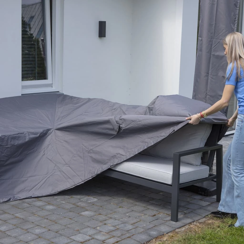 Madison Garten-Lounge-Set-Abdeckung Rechts Grau - Madison Garten-Lounge-Set-Abdeckung 270x210x90 cm Rechts Grau 6 Madison Garten-Lounge-Set-Abdeckung Rechts Grau - Madison Garten-Lounge-Set-Abdeckung 270x210x90 cm Rechts Grau – Bild 4