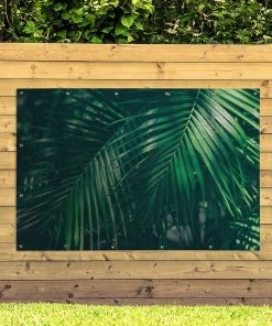 MuchoWow Outdoor-Poster 180x120 Palmenblätter -Gartenaccessoires Verkäufe 2022 3460a342776648babd363640215b320c