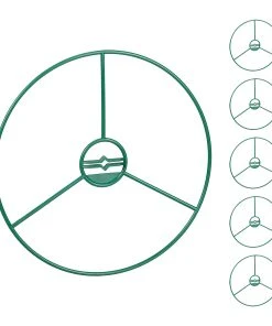 Relaxdays Staudenringe 30 cm 6er Set