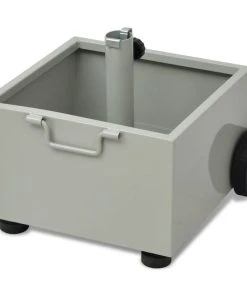 VidaXL Sonnenschirmständer - vidaXL Bepflanzbarer Sonnenschirmständer Blumentopf Grau