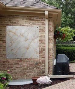 MuchoWow Outdoor-Poster 100x100 Marmor - Weiß -Gartenaccessoires Verkäufe 2022 37a0fcc6c21e4fc89d49a0a095a87c68