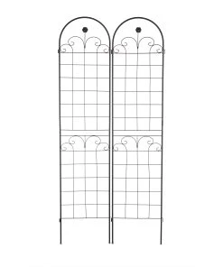 Relaxdays Rankgitter 2er Set 220 cm