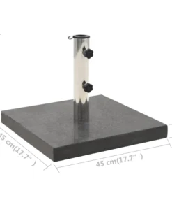 VidaXL Sonnenschirmständer - vidaXL Sonnenschirmständer Granit 30 kg Quadrat Schwarz 13 VidaXL Sonnenschirmständer - vidaXL Sonnenschirmständer Granit 30 kg Quadrat Schwarz -Gartenaccessoires Verkäufe 2022 37e349a6057f45928098ed392f3323c5