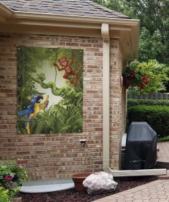 MuchoWow Outdoor-Poster 90x120 Wald - Tiere - -Gartenaccessoires Verkäufe 2022 3816557aa9df4309ab14a1889ca3a457