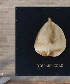 MuchoWow Outdoor-Poster 200x200 Blatt - Gold - -Gartenaccessoires Verkäufe 2022 3963041c7d2e4633a96f563015834426