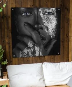 MuchoWow Outdoor-Poster 100x100 Weiblich - -Gartenaccessoires Verkäufe 2022 39f5c2b74582415e840a970d2d1794cb