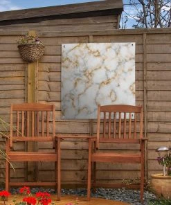 MuchoWow Outdoor-Poster 50x50 Marmor - Weiß - -Gartenaccessoires Verkäufe 2022 3a0bb30cc5a843f2a271c990fc5e8240