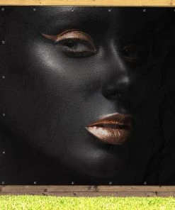 MuchoWow Outdoor-Poster 200x200 Frau - Make-up -Gartenaccessoires Verkäufe 2022 3a4462069d92445a8510383b4aee41fb