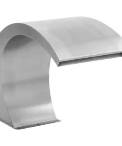 VidaXL Pool-Brunnen mit LEDs - vidaXL Pool-Wasserfall mit LEDs Edelstahl 30x60x45 cm