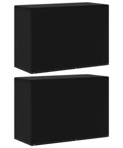 VidaXL Gartenmöbel-Abdeckungen 2 Stk 6 Ösen - vidaXL Gartenmöbel-Abdeckungen 2 Stk 6 Ösen für Gasgrills 180x80x125cm