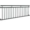 ECD Germany Französischer Balkon Schwarz 225x90cm -Gartenaccessoires Verkäufe 2022 3b88de0cd68c43df8af804155ef6de61