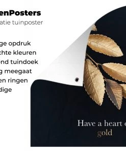 MuchoWow Outdoor-Poster 100x100 Blätter - Gold -Gartenaccessoires Verkäufe 2022 3c9f06bdd344419dbd631c6d9f21429b.cropped 45 19 1455 962.processed 2