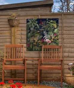 MuchoWow Outdoor-Poster 50x50 Dschungeltiere - -Gartenaccessoires Verkäufe 2022 3ca27f03c2b54a9eb38d75ea57b19b01