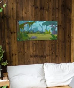 MuchoWow Outdoor-Poster 80x40 Dschungel - -Gartenaccessoires Verkäufe 2022 3cbc2864252141d98695e985571be8ec