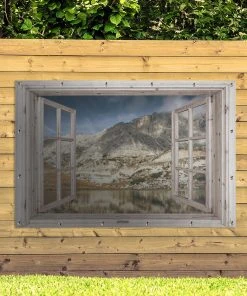 MuchoWow Outdoor-Poster 180x120 Aussicht - -Gartenaccessoires Verkäufe 2022 3d2df8e0d13442ccba306a5dec057c4d