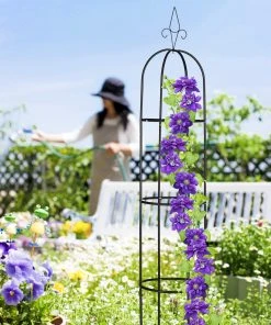 Relaxdays Schwarze Rankhilfe 200 cm -Gartenaccessoires Verkäufe 2022 3f11d0d103a243a4bd33ab7897620ca6