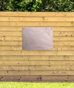 MuchoWow Outdoor-Poster 80x60 Marmor - Rosa - -Gartenaccessoires Verkäufe 2022 41761e7f6b124dd99de0fae5aaf0ea40