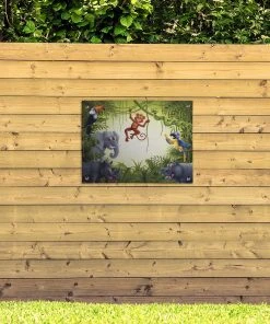 MuchoWow Outdoor-Poster 80x60 Illustration - -Gartenaccessoires Verkäufe 2022 41b3c83246264430bfeb78e317856110