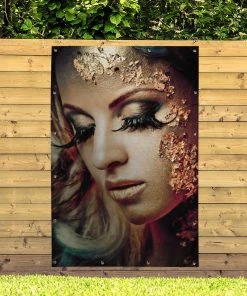 MuchoWow Outdoor-Poster 120x180 Blattgold - -Gartenaccessoires Verkäufe 2022 433a34e6c748450b9edcd137ee290c3f