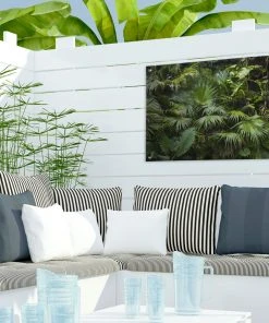 MuchoWow Outdoor-Poster 60x40 Palmenblätter - -Gartenaccessoires Verkäufe 2022 434ae66cc39645089d126cce7a611ebc