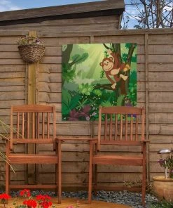 MuchoWow Outdoor-Poster 50x50 Illustration - -Gartenaccessoires Verkäufe 2022 441992db26e3445e9ac452265d58d95b