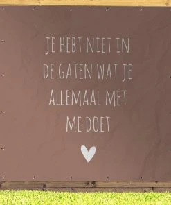 MuchoWow Outdoor-Poster 200x200 Was du mir -Gartenaccessoires Verkäufe 2022 44633f42ef27425dbfa8c2a13497c236