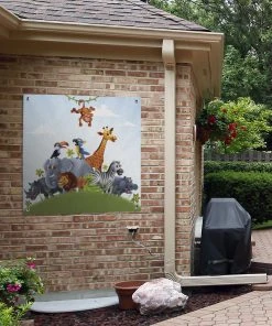 MuchoWow Outdoor-Poster 100x100 Dschungel - -Gartenaccessoires Verkäufe 2022 4590592a6137489fa1f787dd0c0fa677