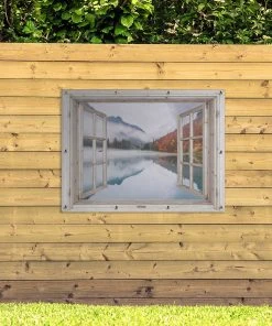 MuchoWow Outdoor-Poster 120x90 Durchblick - -Gartenaccessoires Verkäufe 2022 45a71a3581ad4cce80db325bd7fb63bc