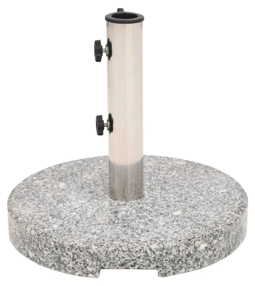 VidaXL Sonnenschirmfuß - vidaXL Sonnenschirmständer Granit Rund 20 kg 4 VidaXL Sonnenschirmfuß - vidaXL Sonnenschirmständer Granit Rund 20 kg – Bild 2