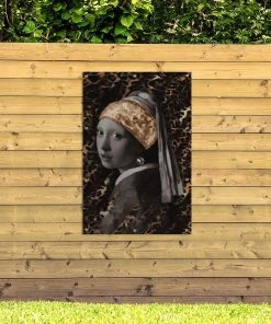 MuchoWow Outdoor-Poster 80x120 Das Mädchen mit -Gartenaccessoires Verkäufe 2022 46c3b66b433a403cb761df2faecba4d7