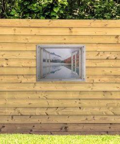 MuchoWow Outdoor-Poster 80x60 Durchblick - -Gartenaccessoires Verkäufe 2022 4a65d1801e994c83b5e364f4b89ff36f