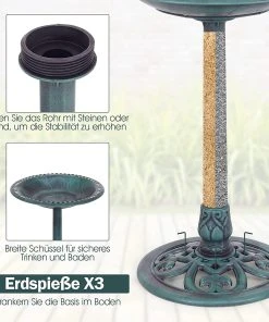 Costway Vogelfutterstation Vogelbad -Gartenaccessoires Verkäufe 2022 4a701c71815245df9ddc4fa82651910e