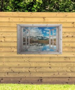 MuchoWow Outdoor-Poster 120x80 Aussicht - Berg -Gartenaccessoires Verkäufe 2022 4a990eb09fc641e3a4924302ee421fd1