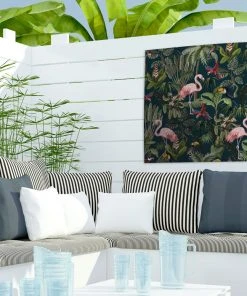 MuchoWow Outdoor-Poster 50x50 Dschungeltiere - -Gartenaccessoires Verkäufe 2022 4b75324655bb497d99c5b08222bdc69f