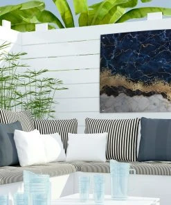 MuchoWow Outdoor-Poster 50x50 Marmor - Weiß - -Gartenaccessoires Verkäufe 2022 4c34dca980384f41acda368d8a8e0804