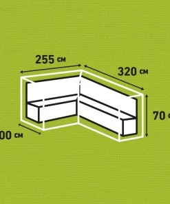 Madison Garten-Lounge-Set-Abdeckung Links Grau - Madison Garten-Lounge-Set-Abdeckung 320x255x70 cm Links Grau -Gartenaccessoires Verkäufe 2022 4c9373ec059c434f8b892f62fceb8e89