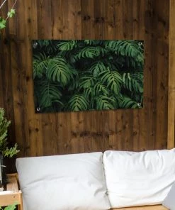 MuchoWow Outdoor-Poster 90x60 Blätter - -Gartenaccessoires Verkäufe 2022 4d1845e10afa44aab01535cce101ce53