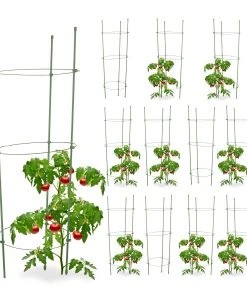 Relaxdays 12 x Rankhilfe Tomaten