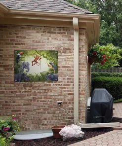 MuchoWow Outdoor-Poster 80x60 Illustration - -Gartenaccessoires Verkäufe 2022 4eca17f2727c4406ad5c5fd372c763ed