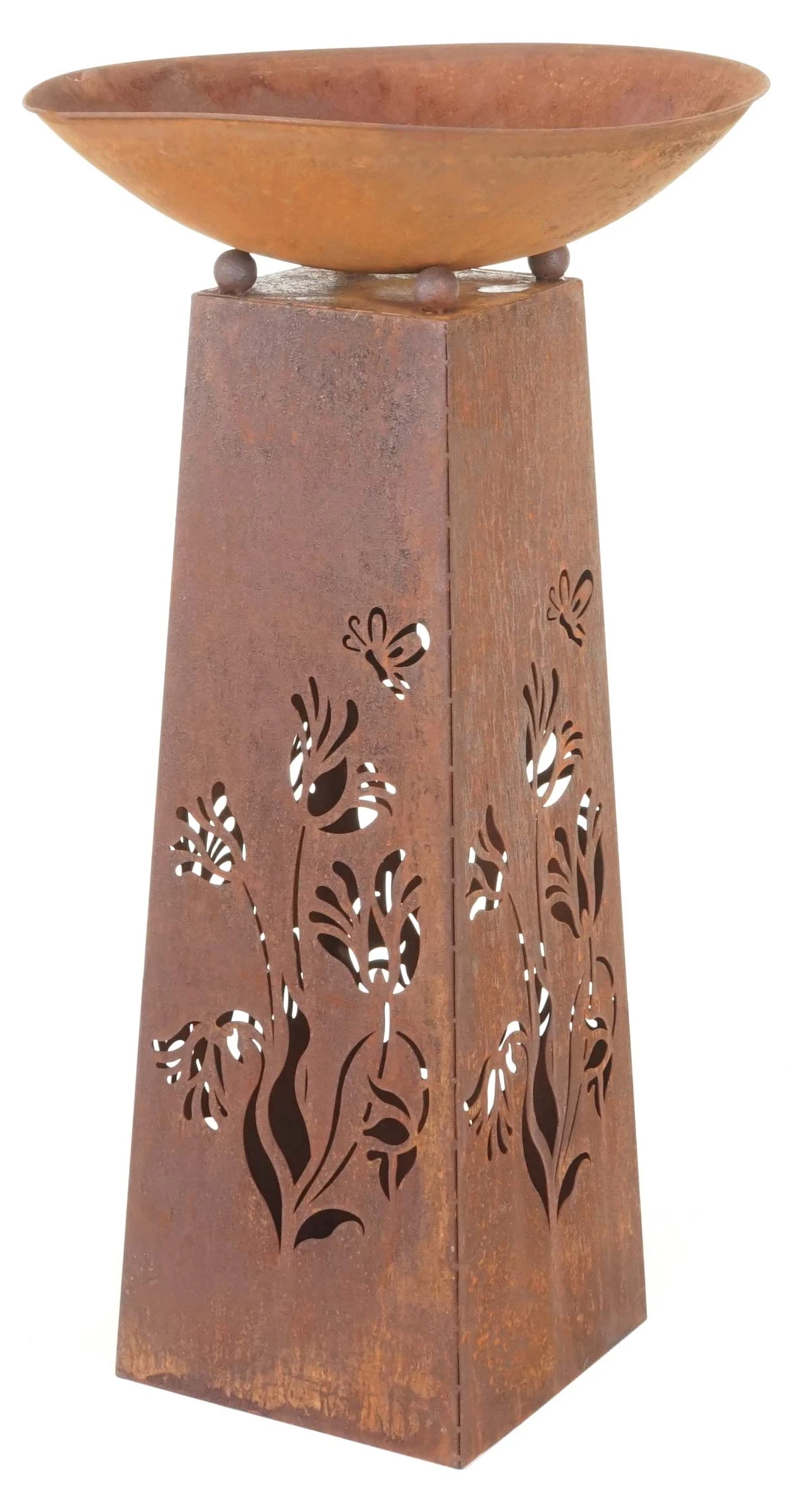 Pflanzensäule HWC-E65 - Rotbraun 3 Pflanzensäule HWC-E65 - Rotbraun