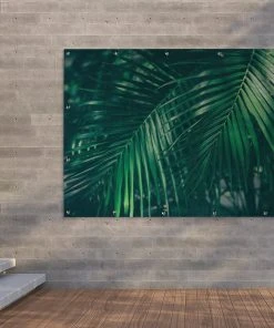 MuchoWow Outdoor-Poster 180x120 Palmenblätter -Gartenaccessoires Verkäufe 2022 4ef41f0ebd9d408781b1d6fe5fa5b5bf