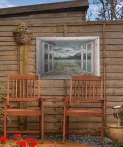 MuchoWow Outdoor-Poster 60x40 Ausblick - -Gartenaccessoires Verkäufe 2022 53e4996afc3e45159c197eab4f931c24