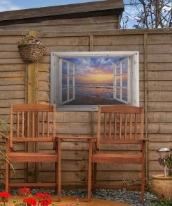 MuchoWow Outdoor-Poster 60x40 Aussicht - Meer -Gartenaccessoires Verkäufe 2022 549b04d1b2e3492ca0ecbd4d9c5229cf