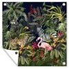 MuchoWow Outdoor-Poster 200x200 Dschungeltiere -Gartenaccessoires Verkäufe 2022 54c8b8c2832c492d90f4b8704f9091be.cropped 128 141 640 637.processed 1
