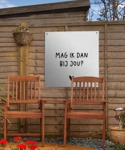 MuchoWow Outdoor-Poster 50x50 Möge ich mit dir -Gartenaccessoires Verkäufe 2022 556e57a4363a411297dc94b01d0ab5d9